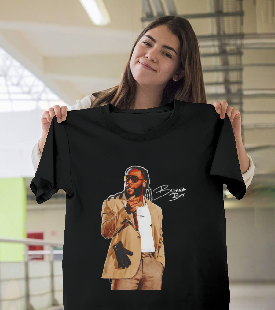 Burna Boy Rooted African Heritage Fashion T-Shirt