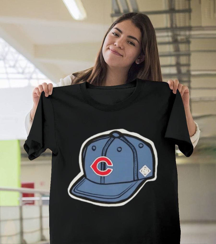 Chicago Cubs Cincinnati Tigers Negro League Cap With C Emblem Blue Hat T-Shirt