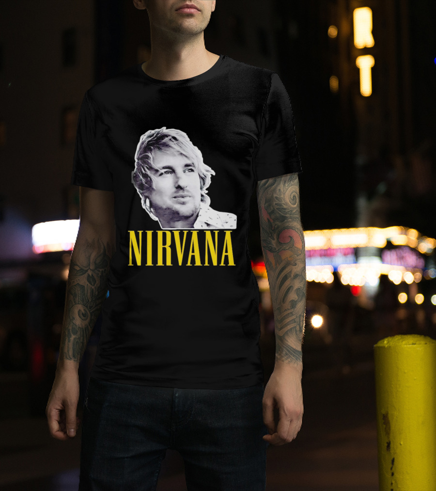 Nirvana Owen Wilson Mashup T-Shirt