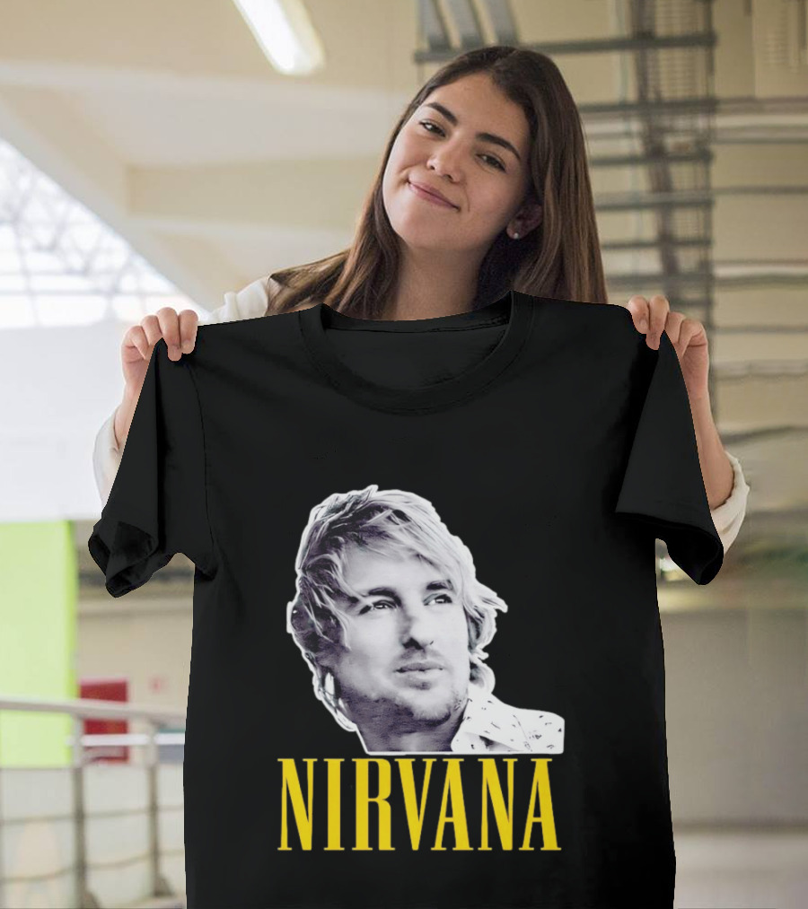 Nirvana Owen Wilson Mashup T-Shirt