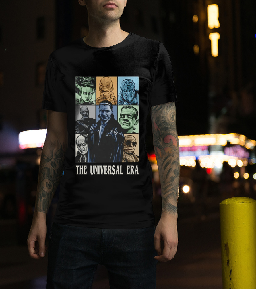 Dark Universe Classic Monsters The Universal Era Tour T-Shirt