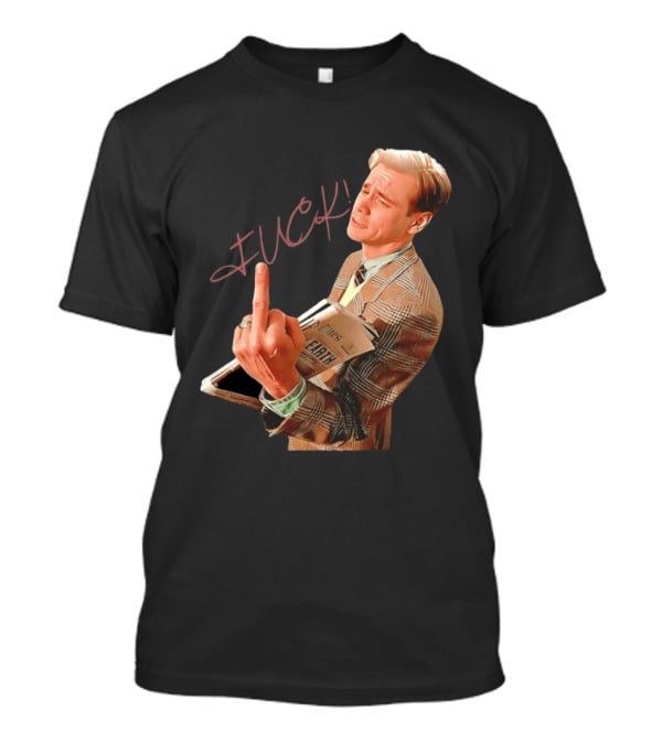 Jim Carrey Truman Show Middle Finger Meme Fuck Scene T-Shirt