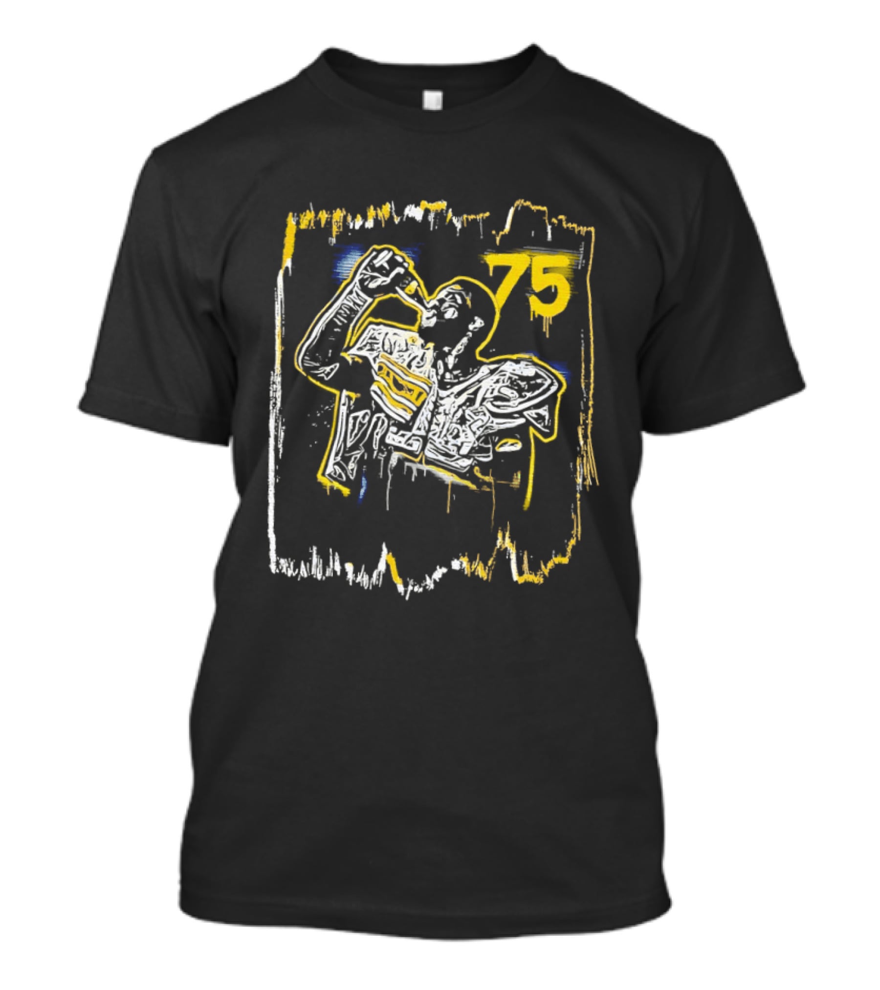 Pittsburgh Steelers Joe Greene 75 And A Smile T-Shirt