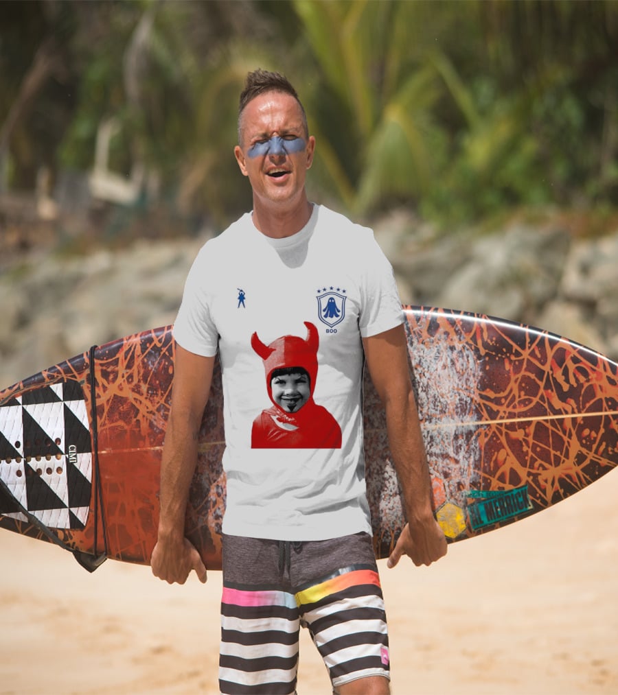 Seleção Diabo Problem Child Red Devil Costume T-Shirt