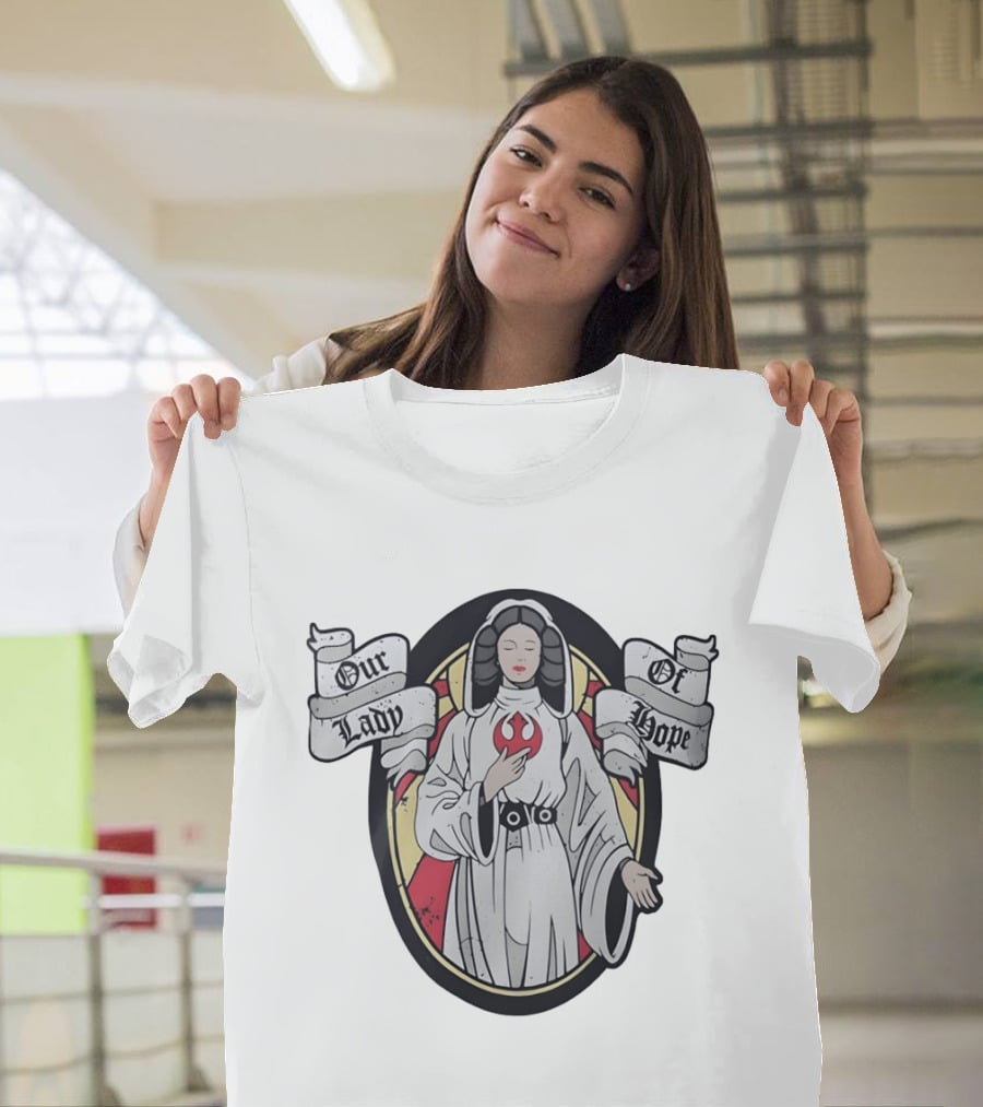 Princess Leia Our Lady Of Hope Star Wars Rebellion T-Shirt