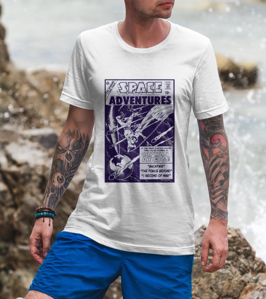 Space Adventures Captain Atom Backfire The Force Beyond 1 Second Of War Charlton Comics 1961 T-Shirt