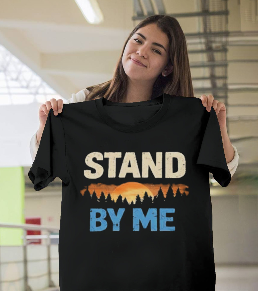 Stand By Me Retro Sunset Landscape T-Shirt