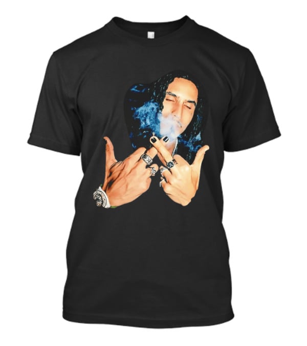 Brazil Matue Smoking Cigarette With Rings And Smoke T-Shirt