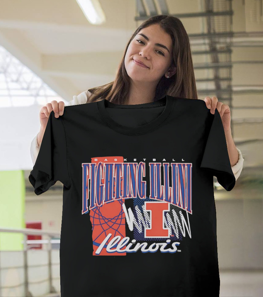 Illinois Fighting Illini Basketball T-Shirt