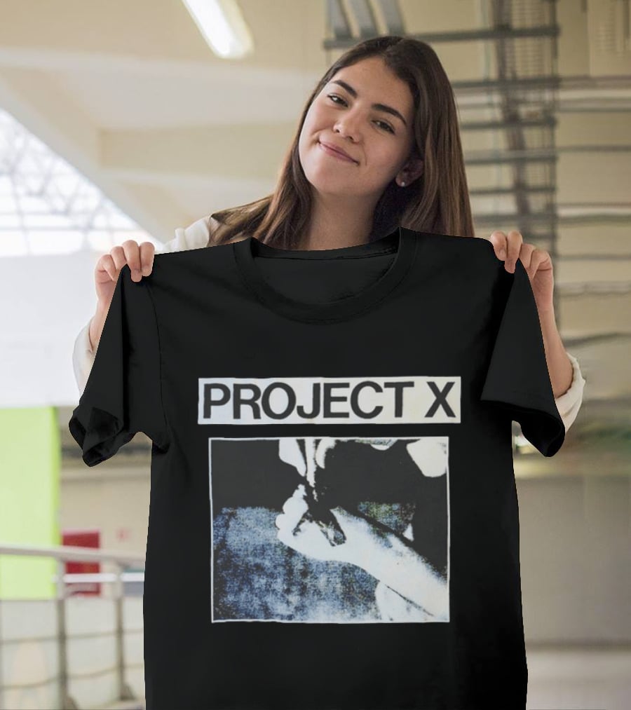 Project X Straight Edge Hardcore Revenge Image T-Shirt