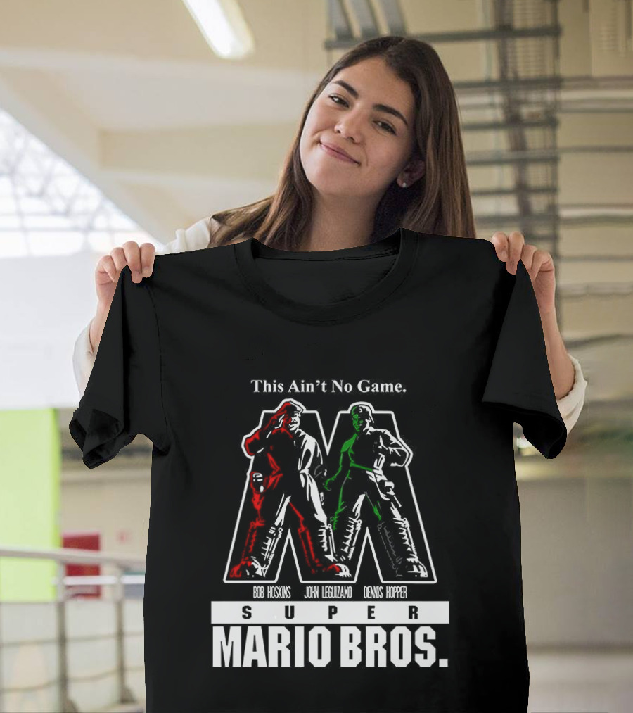 Super Mario Bros Trust The Fungus Ain't No Game T-Shirt