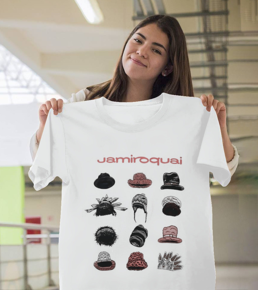 Jamiroquai Hat Collection Variety Styles T-Shirt
