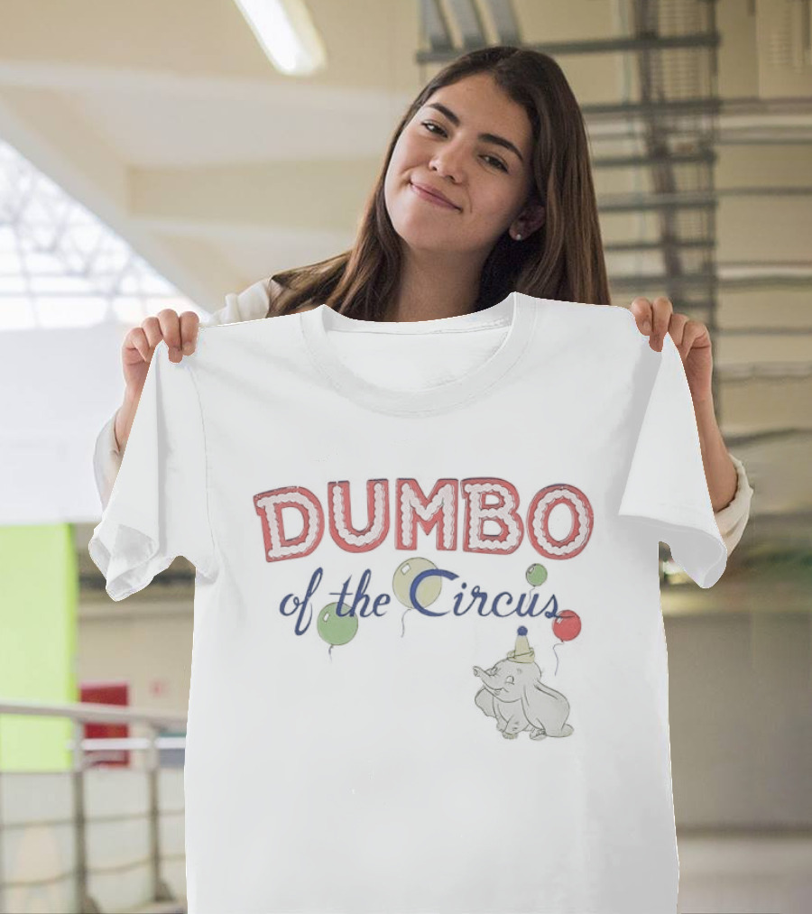 Dumbo Of The Circus Playful Balloons T-Shirt