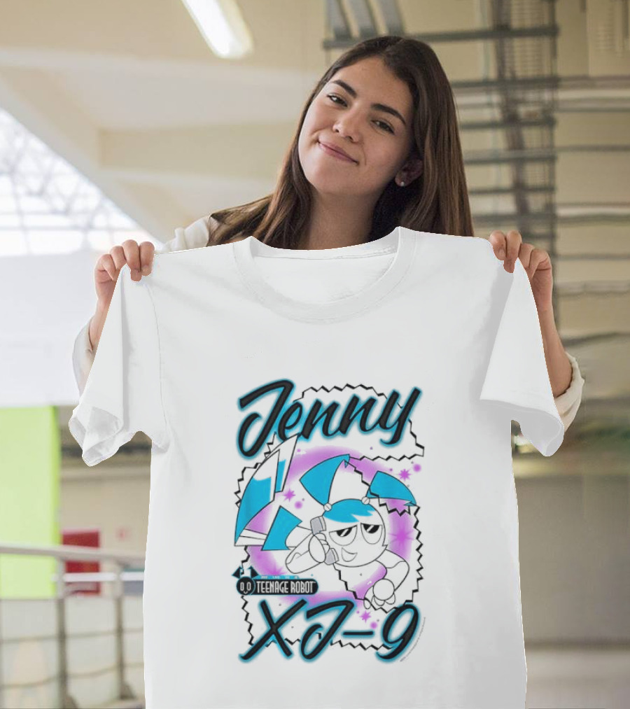 Jenny XJ 9 My Life As A Teenage Robot Airbrush T-Shirt