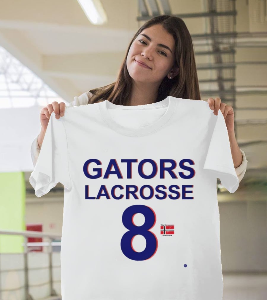 Gators Lacrosse 8 Libbllc Sports Team Spirit T-Shirt