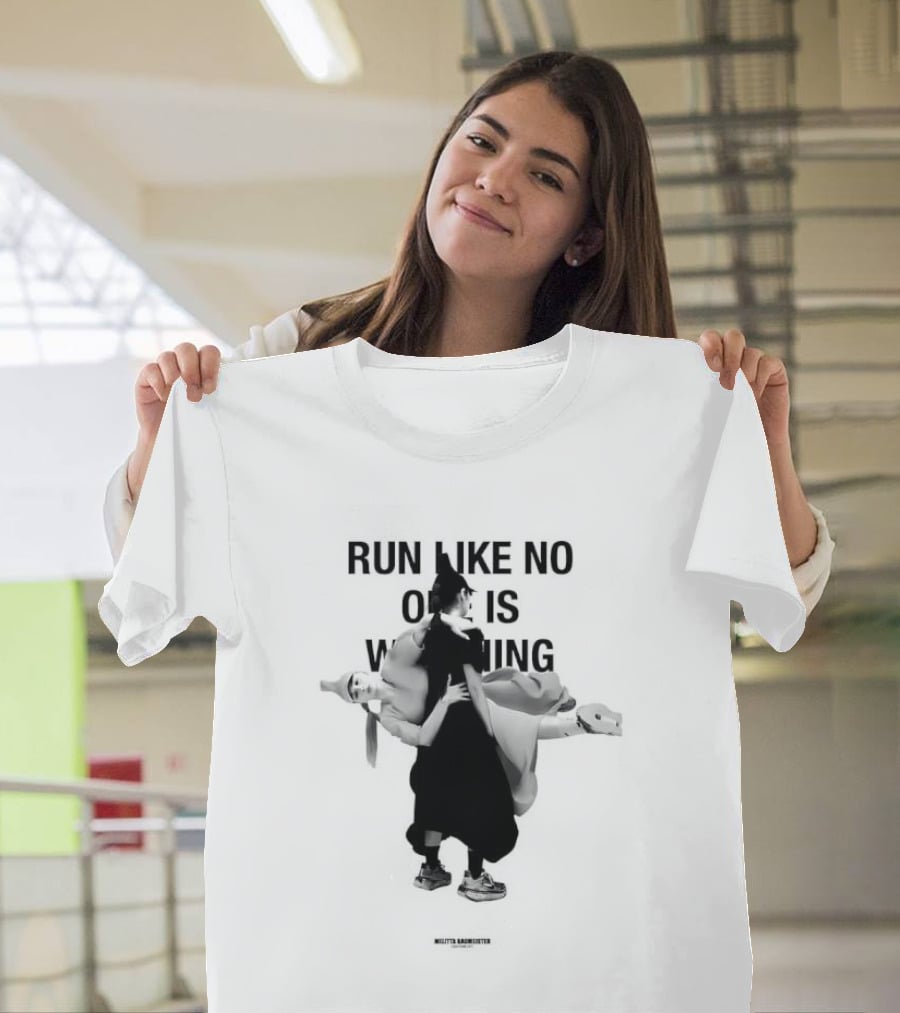 Run Like No One Is Ing Kung Fu Panda Po T-Shirt