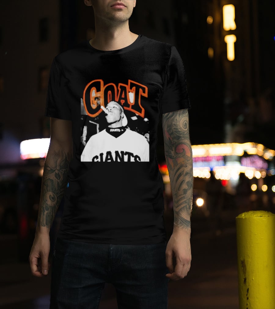 GOAT Barry Bonds San Francisco Giants T-Shirt