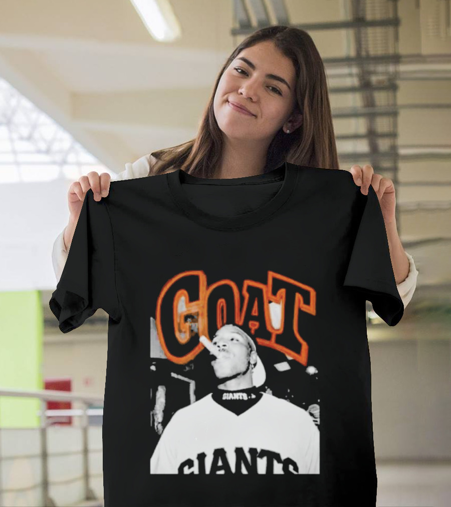 GOAT Barry Bonds San Francisco Giants T-Shirt