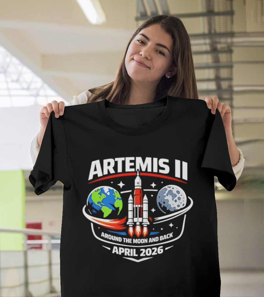 Artemis II NASA Moon Mission April 2026 T-Shirt