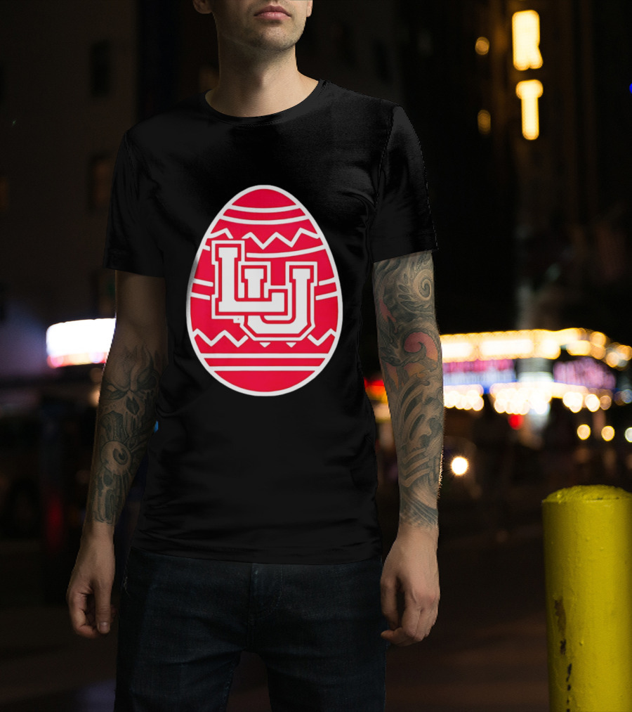 Liberty Union LU Easter Egg Red And White T-Shirt