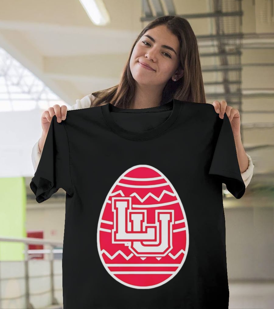 Liberty Union LU Easter Egg Red And White T-Shirt