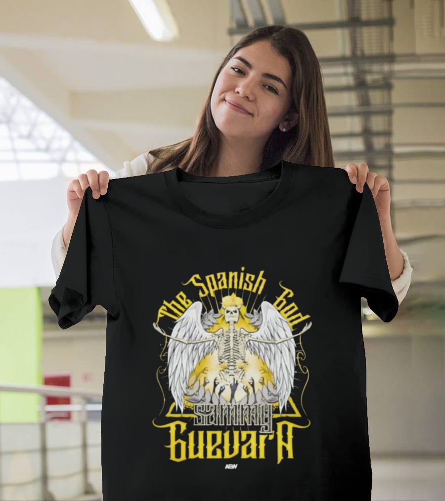 The Spanish God Sammy Guevara Wings And Crown Ascendant T-Shirt