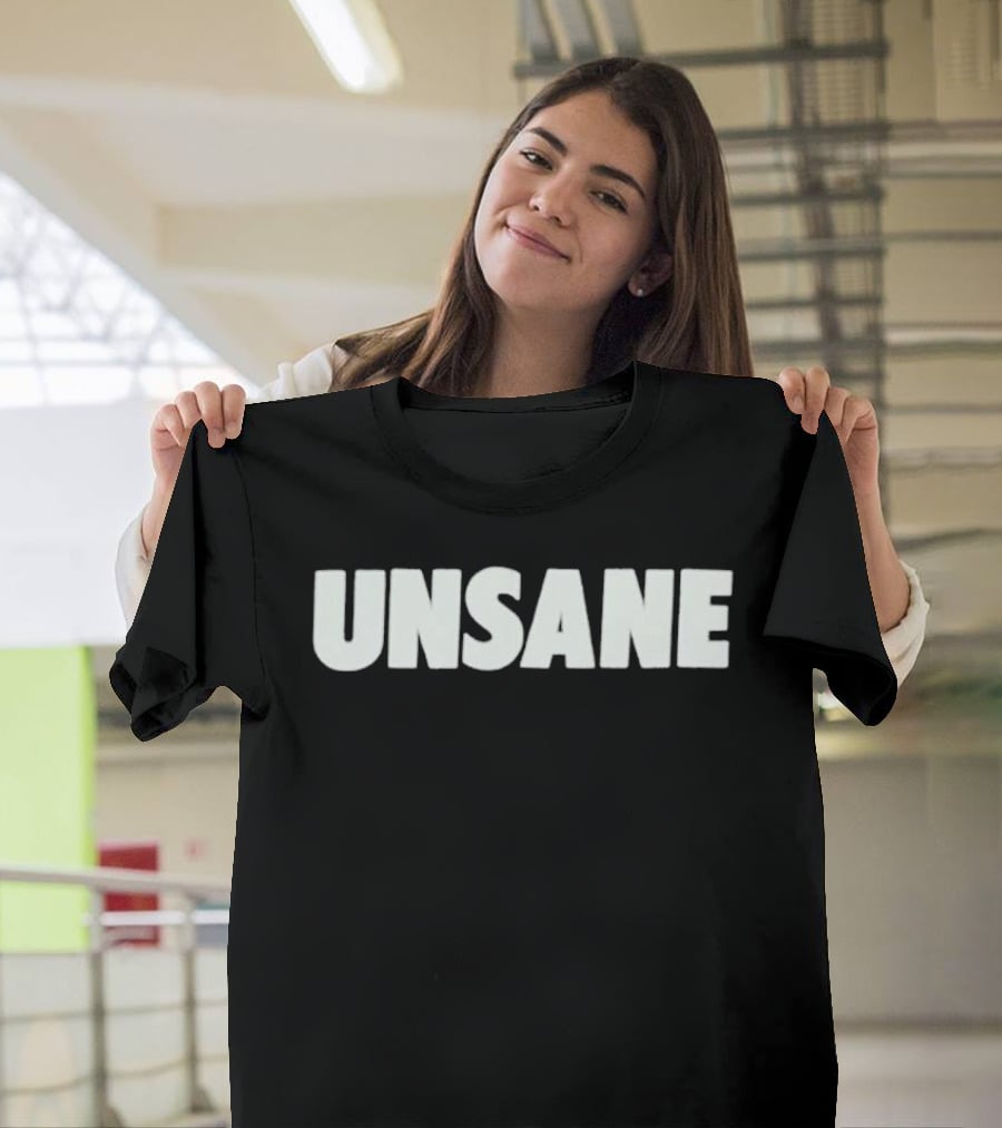 Travis Unsane Bold White T-Shirt