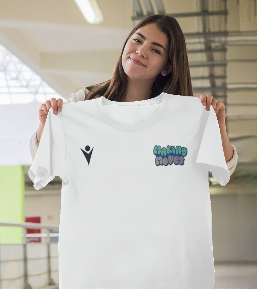 Scottish Rugby Macron Making Moves 2 Sides T-Shirt