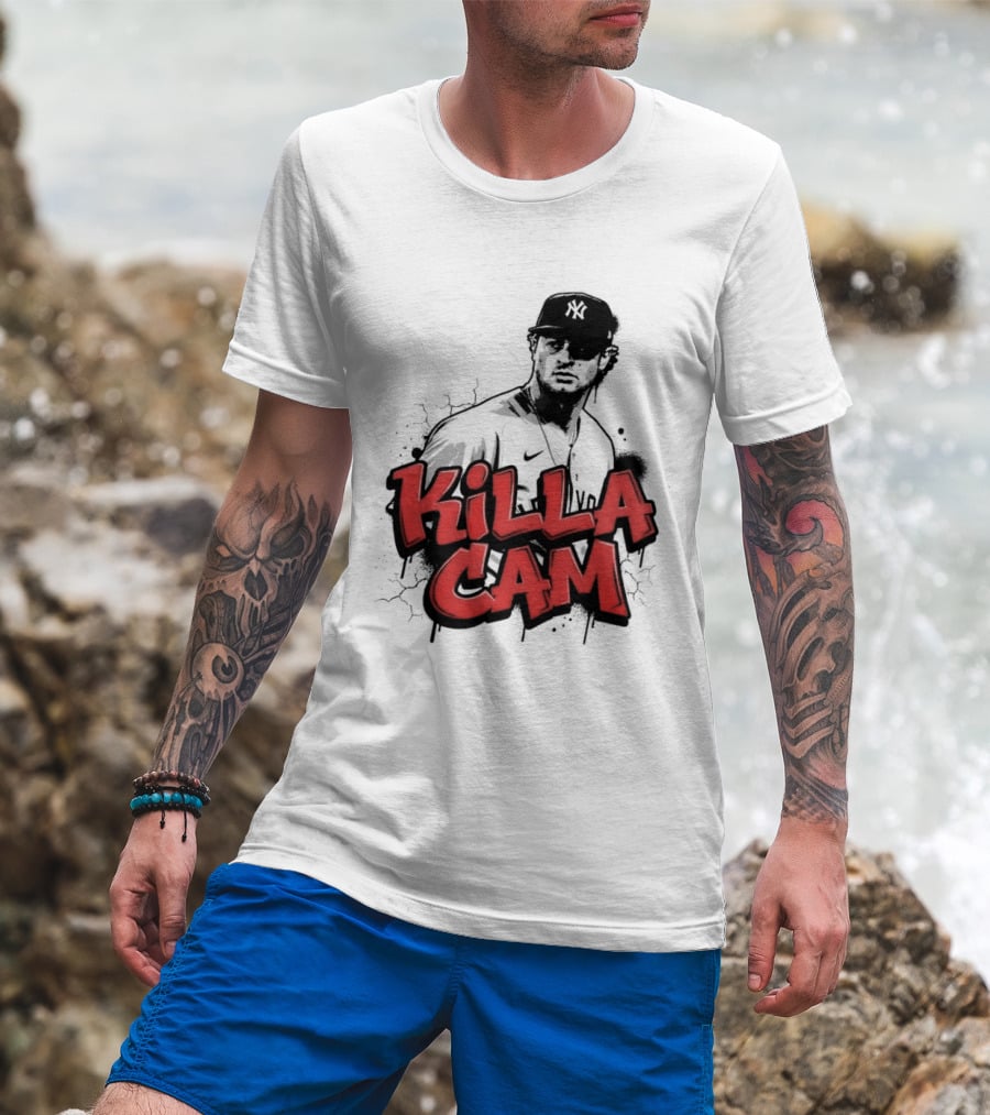 Killa Cam New York Yankees Baseball Team Schlittler T-Shirt