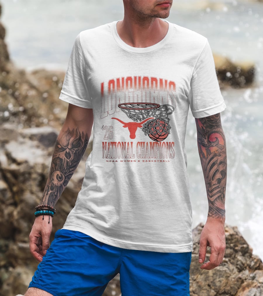 Longhorns Basketball 2026 National Champions T-Shirt