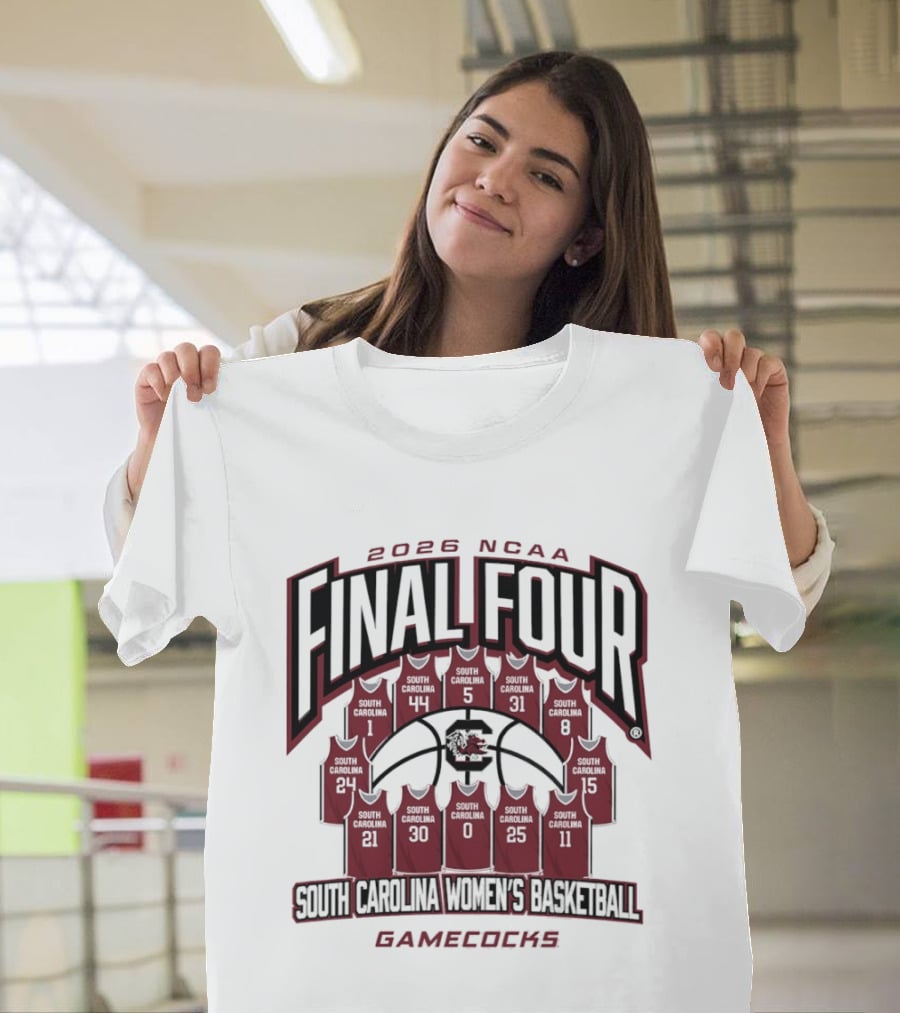 2026 NCAA Final Four South Carolina Gamecocks Women's Basketball T-Shirt