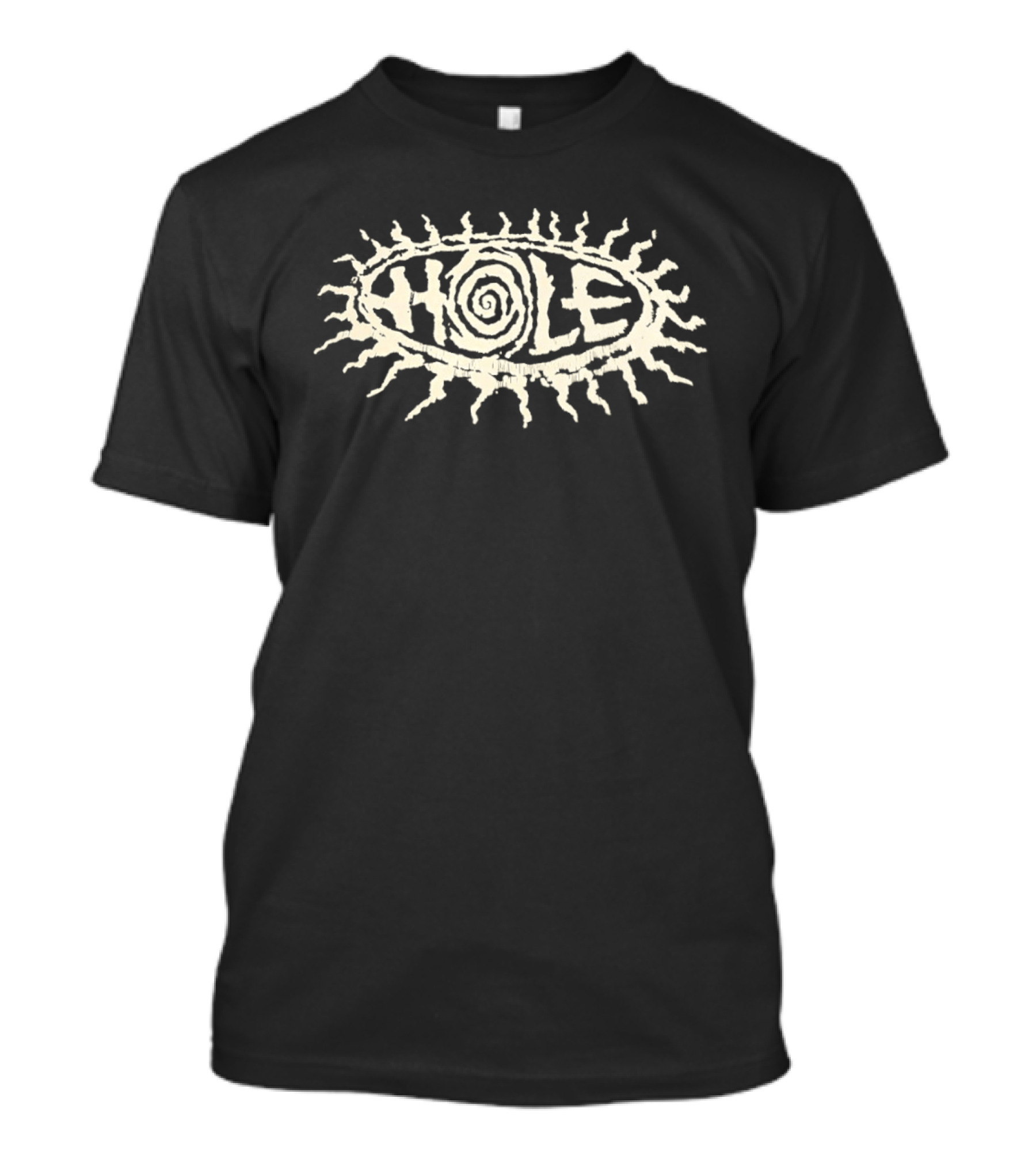Hole Rock Band Spiral Sunburst T-Shirt