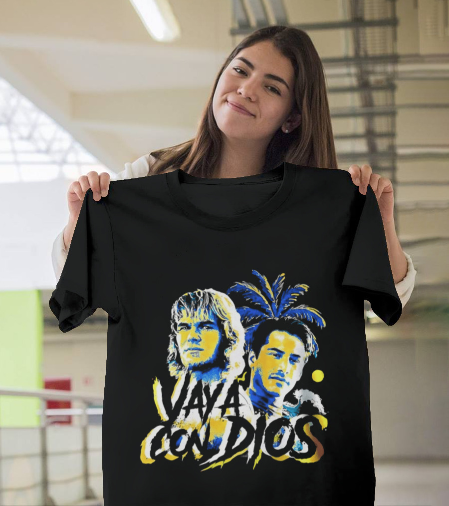 Patrick Swayze Keanu Reeves Vaya Con Dios Palm Tree Tropical T-Shirt
