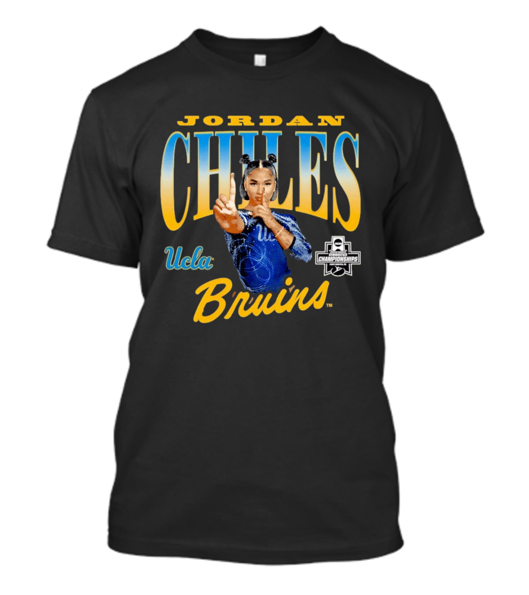 Jordan Chiles UCLA Bruins Gymnastics NCAA Championships T-Shirt