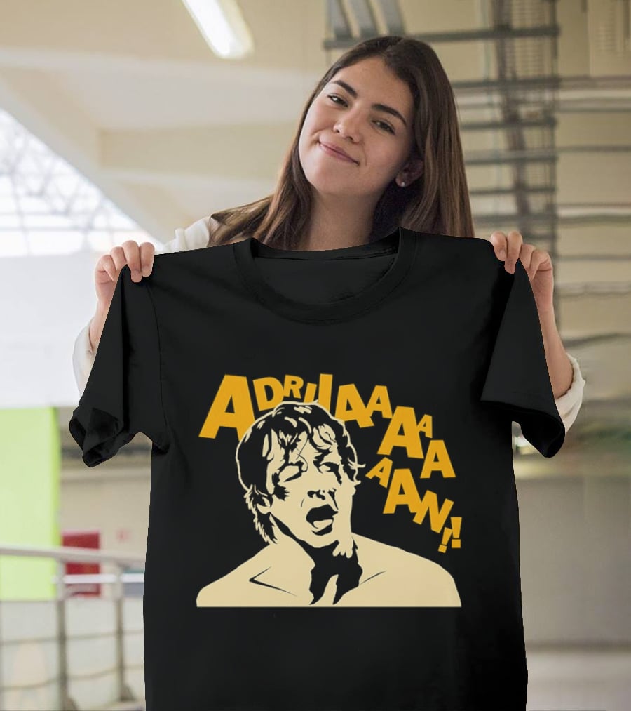 Rocky Balboa Adrian Yelling Iconic Movie Scene T-Shirt