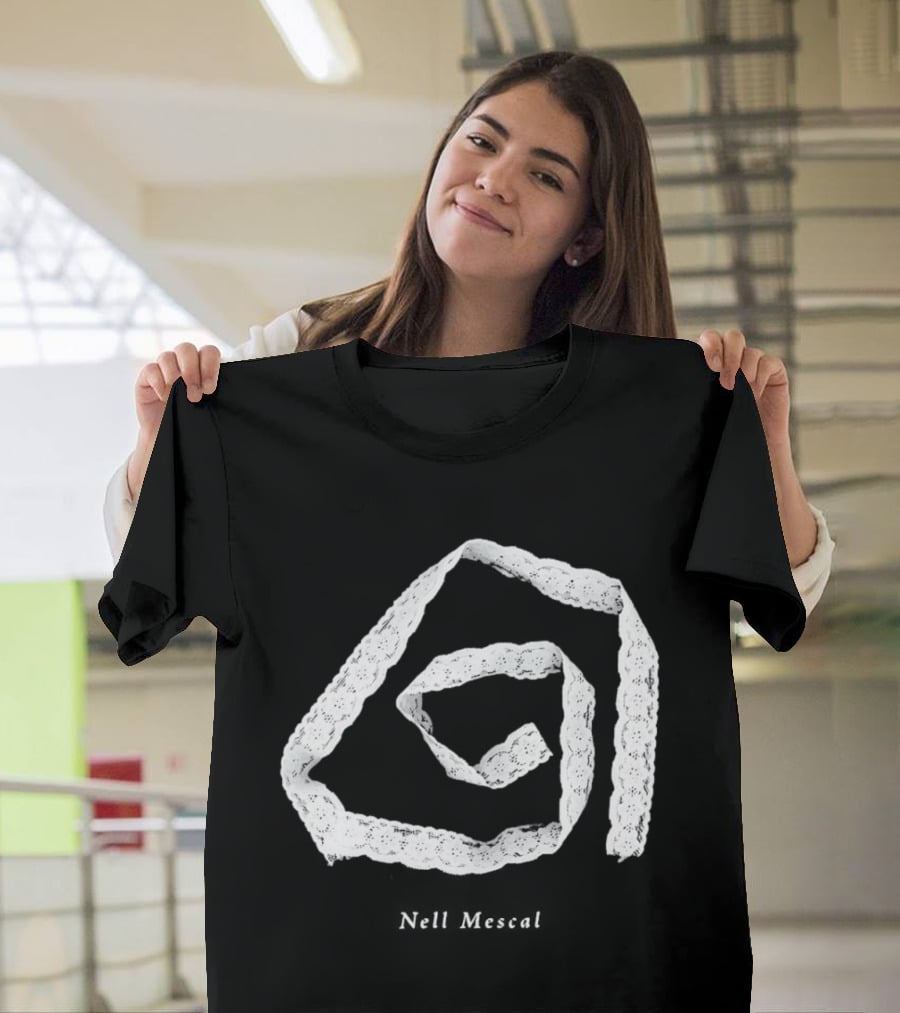 Lace Swirl Nell Mescal Vintage Bohemian Twist T-Shirt