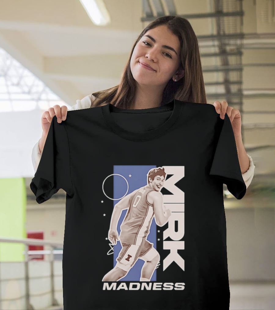 Mirk Madness Illinois Fighting Illini Basketball David Mirkovic T-Shirt