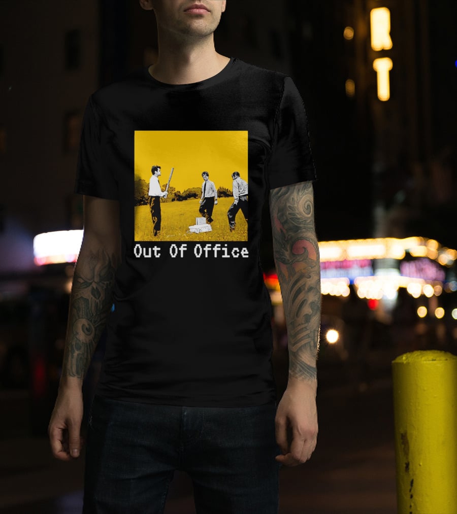Out Of Office Space 1999 Printer Destruction Scene T-Shirt