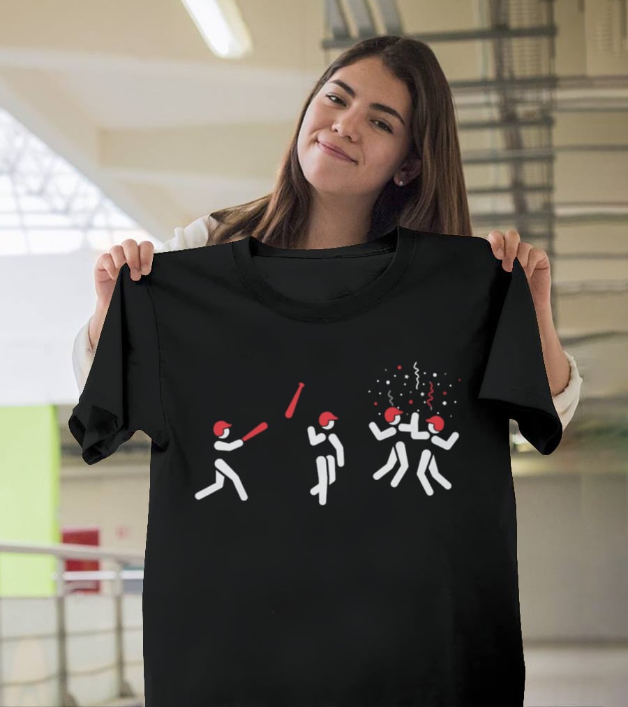 Dominican Baseball Guide USA Baseball Celebration T-Shirt