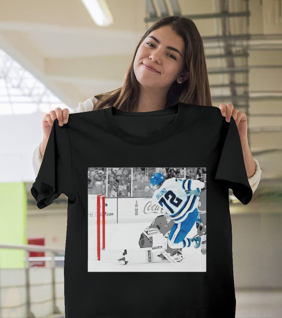 William Eklund 72 Air Eklund Great Goal Hockey T-Shirt