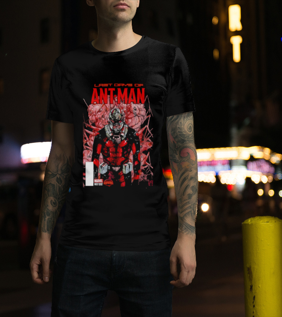 Last Days Of Ant Man Marvel Comic Cover T-Shirt