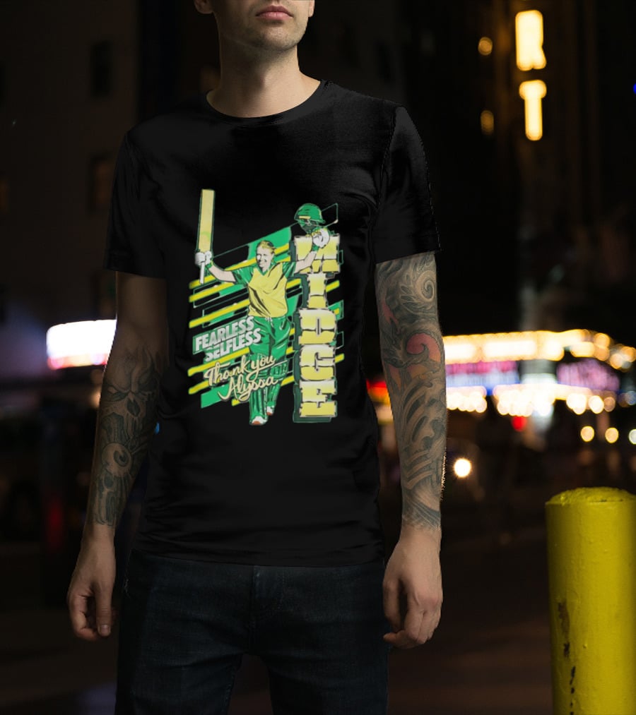 Fearless Selfless Thank You Alyssa Cricket Midge T-Shirt