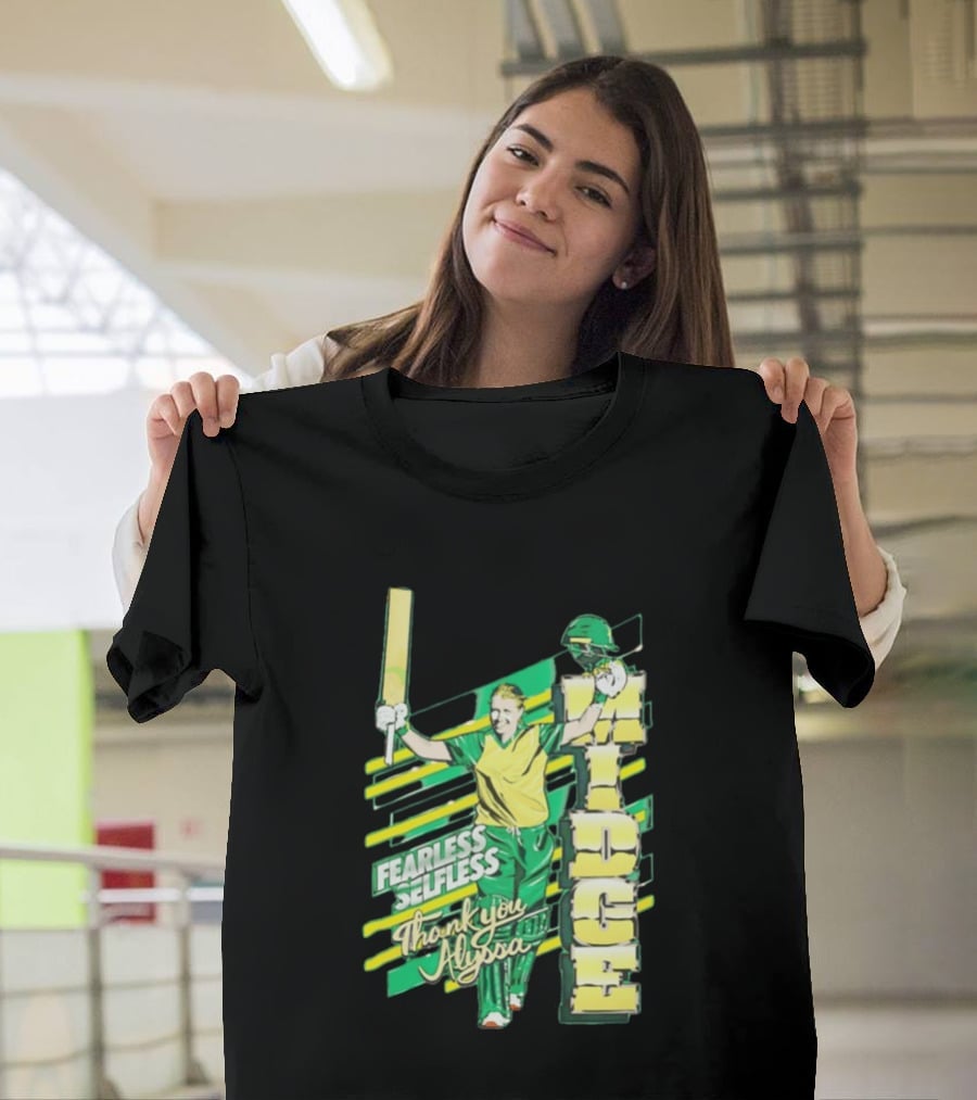 Fearless Selfless Thank You Alyssa Cricket Midge T-Shirt