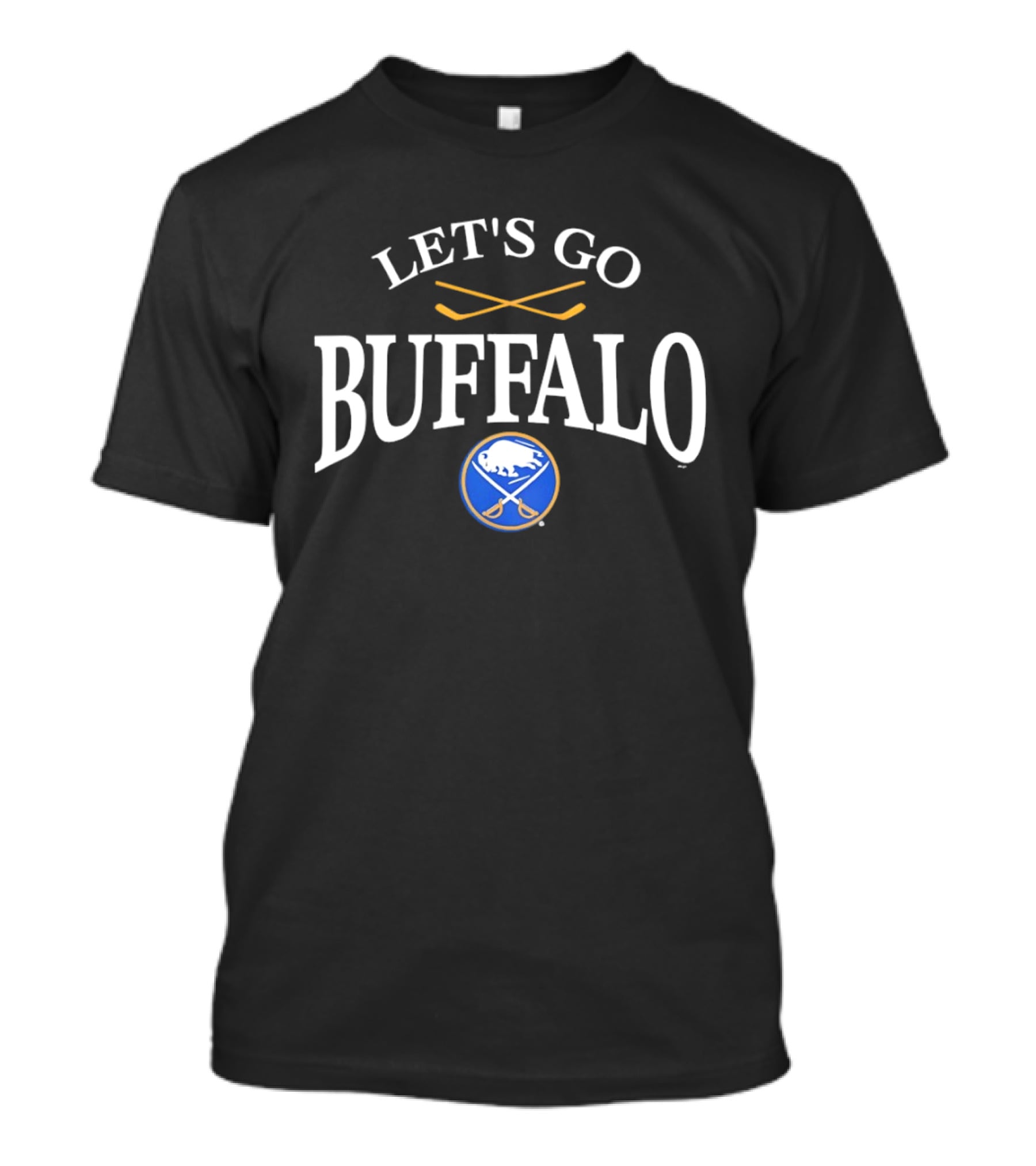 Let's Go Buffalo Sabres Royal Cross Town T-Shirt