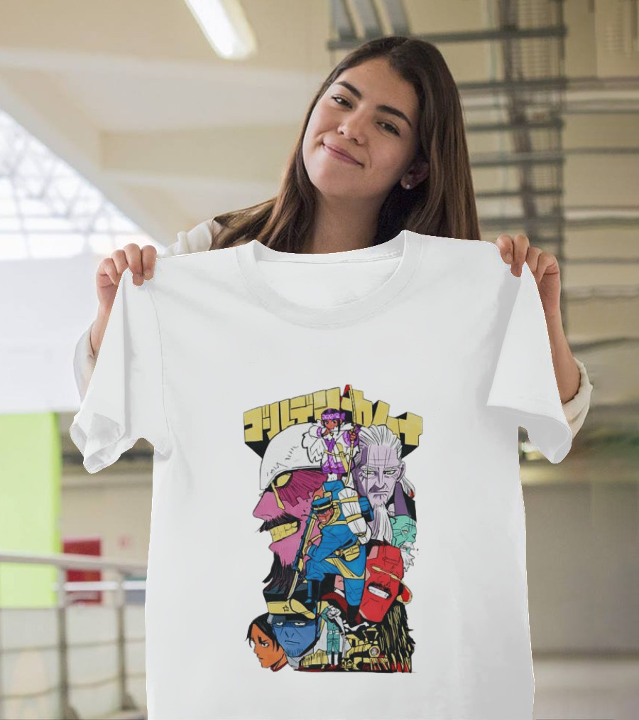Golden Kamuy Manga Characters Collage T-Shirt