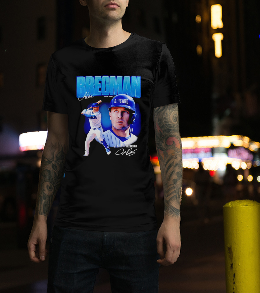 Bregman Alex Chicago #3 Baseball MLB T-Shirt
