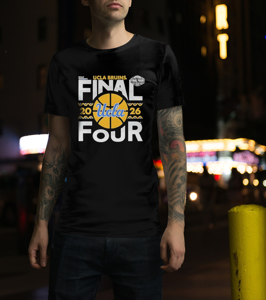 UCLA Bruins Final Four 2026 Women's Basketball NCAA T-Shirt