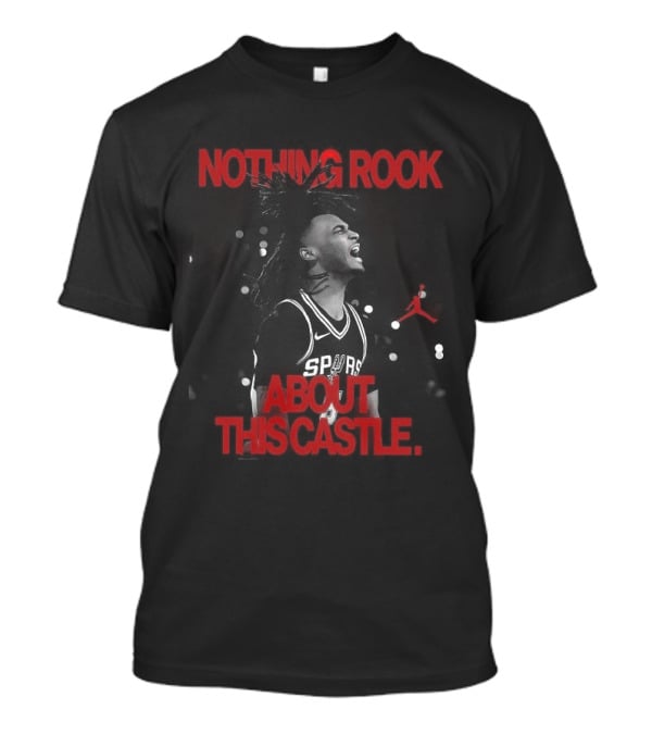 Victor Wembanyama Nothing Rook About This Castle T-Shirt