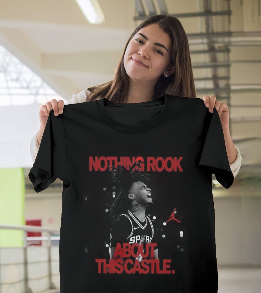 Victor Wembanyama Nothing Rook About This Castle T-Shirt