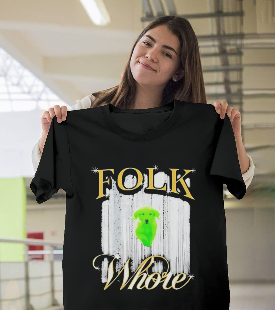 Green Dog Folk Whore T-Shirt